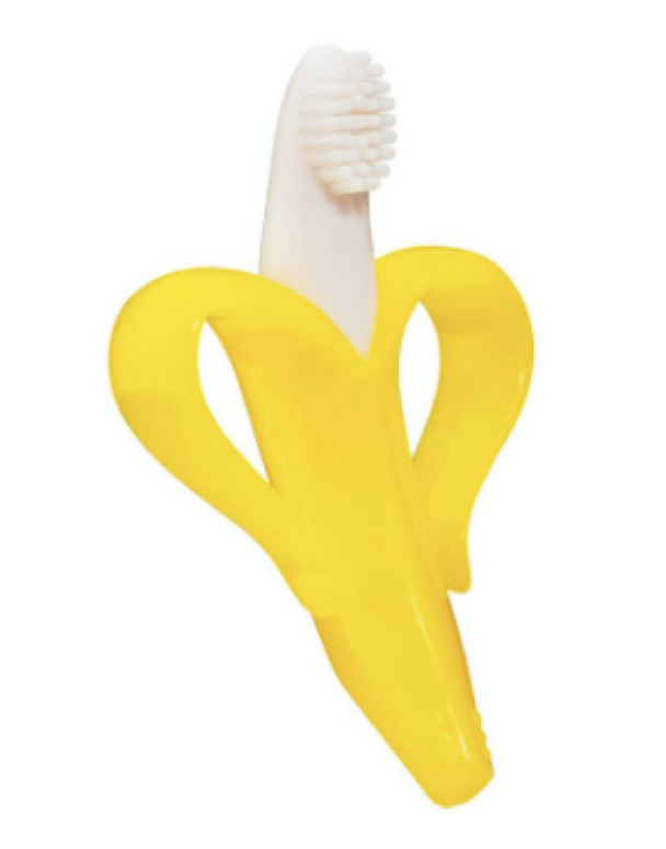 Banana brush | How To Keep Your Baby's Teeth & Gums Healthy